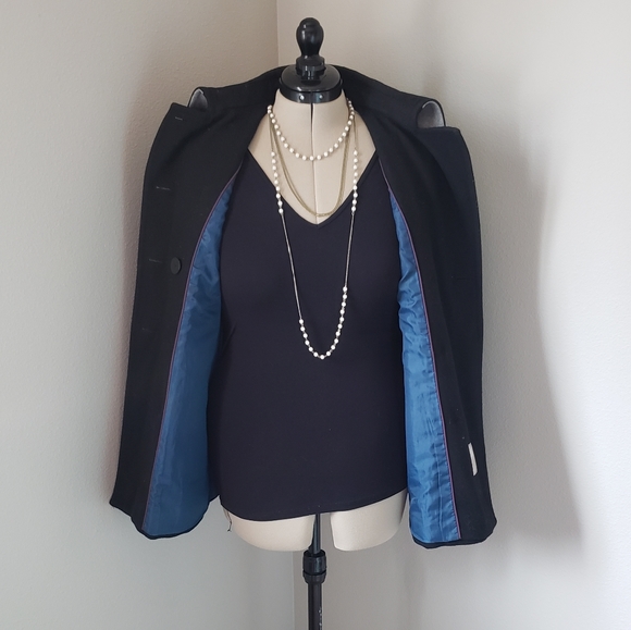 🧥Tommy Hilfiger- Wool Pea Coat - Picture 2 of 16